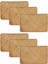6 Paket Doğal Seagrass Place Mat 17 7inch x 12INCH El Dokuması Dikdörtgen Rattan Placemats (Yurt Dışından) 1