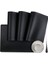 12 Adet Isıya Dayanıklı Placemats Yapay Deri Placemats Su Geçirmez Kaymaz Yıkanabilir Mutfak Placematları (Siyah) (Yurt Dışından) 4