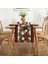 5x Keten Kırmızı ve Siyah Kontrol Ekose Noel Masası Koşucu 72 Inç Uzunluğunda Sezonluk Kış Noel Masası Dekorasyon (Yurt Dışından) 4