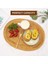 4 Adet Oval Rattan Placemat Doğal Rattan El Dokuması Çay Töreni Aksesuarları Yemek Odası Mutfak Vb (Yurt Dışından) 3