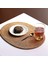 4 Adet Oval Rattan Placemat Doğal Rattan El Dokuması Çay Töreni Aksesuarları Yemek Odası Mutfak Vb (Yurt Dışından) 5