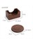 6pcs Kayın Ahşap Barış Placemats Dekor Yuvarlak Isıya Dayanıklı Içecek Mat Ev Mutfak Masa Çay Kahve Bardağı (Yurt Dışından) 5