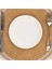 Yuvarlak Placemats Seti 4 Boho Dokuma Jüt Masa Paspasları Yemek Odası Için Ponpon Püsküllü Mutfak Masa Dekoru (Beyaz Top) (Yurt Dışından) 5