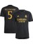 Real Madrid 2023/24 Yeni Sezon Jude Bellingham Siyah Alternatif Forması (Third Shirt) 1