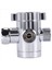 1/2 Inç 3 Yollu T-Adapter Tuvalet Bide Banyo Duş Başlığı Kolu Monte Diverter Valf (Yurt Dışından) 1
