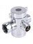 1/2 Inç 3 Yollu T-Adapter Tuvalet Bide Banyo Duş Başlığı Kolu Monte Diverter Valf (Yurt Dışından) 4