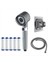 Duş Başlığı Turboshower Çok Fonksiyonlu Masaj El Duş Seti Ayarlanabilir Turbo Şarj Duş Başlığı (Yurt Dışından) 1