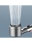 Duş Başlığı Turboshower Çok Fonksiyonlu Masaj El Duş Seti Ayarlanabilir Turbo Şarj Duş Başlığı (Yurt Dışından) 5