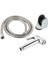 Tuvalet Bide Tap Set El Duş Başlığı Su Püskürtücü Banyo Koltuk Nozul Eki+Hortum+Duvar Montajı Raf Tutucu (Yurt Dışından) 1