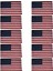10X Promosyon Amerikan Bayrağı Abd - 150 x 90CM ( Görüntü Uyumlu) (Yurt Dışından) 1
