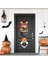 Cadılar Bayramı Dekorasyon Sahnesi Düzeni Düzeni Kapıda Asılı Pumpkin Cadılar Bayramı Süsleri (Yurt Dışından) 2