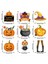 Cadılar Bayramı Dekorasyon Sahnesi Düzeni Düzeni Kapıda Asılı Pumpkin Cadılar Bayramı Süsleri (Yurt Dışından) 3