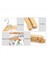 Ahşap Bebek Askıları Çocuk Askıları Çocuk Kıyafetleri Için Çentikli Omuz Tasarımı Dekorasyon Askısı 20 Paket Orta (Yurt Dışından) 3