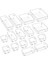 16 Pcs Temiz Plastik Çekmece Organizatör Seti Kaymaz/çatlak Banyo Vanity Çekmecesi Organizatör Tepsiler Bölücüler (Yurt Dışından) 1