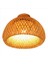 2x Bambu Hasır Rattan Işık Fikstürü Aydınlatma Montajı Oturma Odası Yatak Odası Yemek Odası 30X18CM (Yurt Dışından) 3