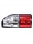 Araba Stili Sağ Arka Fren Lambası Kapağı Kuyruk Işık Kapağı Toyota Land Cruiser FJ90 LC90 3400/2700 1998-2002 (Yurt Dışından) 2