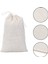 400 Paket Pamuk Muslin Torbaları Poşet Çantası Çay Takı Düğün Partisi Için Çok Amaçlı Çekme Çantaları (4 x 6 Inç) (Yurt Dışından) 3