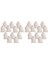 24PCS Küçük Pamuklu Çizim Çantaları Yeniden Kullanılabilir Muslin Bezi Şeker Lehine Çanta Takı Torbaları (Yurt Dışından) 1