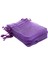 10 Paket Güzel Koyu Mor Organze Si ve Lehine Çantalar 7cm x 9cm (Yurt Dışından) 3