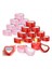 24PCS 4 Oz Kalp Şeklindeki Metal Teneke Boş Çay Işığı Kalıp Kalp Şekilli Kutu Açık Pencere Kapakları Teneke Mum Kaplar (Yurt Dışından) 1