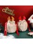 10 Adet Noel Boynuz Çantaları Sevimli Şeker Çantaları Paketleme Dekor Navidad Depolama Çantası A (Yurt Dışından) 2