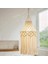 6x Macrame Lamba Gölge Asma Kolye Işık Kapağı Modern Ofis Yatak Odası Oturma Odası Kreş Yurt Odası Bohemya (Yurt Dışından) 5
