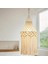 2x Macrame Lamba Gölge Asma Kolye Işık Kapağı Modern Yatak Odası Oturma Odası Kreş Yurt Odası Bohem Ev Dekor (Yurt Dışından) 3