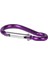 Alüminyum Karabiner Kampı Snap Hook Anahtarlık Yürüyüşü - Mor x 6 (Yurt Dışından) 2