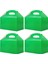 50 Pcs Partisi Kutuları Beyaz Şeker Kutuları Parti Kağıt Kağıt Kurabiye Çantaları Gable Kutuları Yeşil (Yurt Dışından) 1
