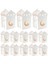 50PCS Eid Mübarek Şeker Kutuları Hollow Star Moon Kurabiye Ambalaj Kutusu Ramazan Islam Müslüman Dekorasyon Malzemeleri (Yurt Dışından) 2