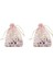 200 Adet 9X12CM Kalp Baskılı Pembe Organza Çantaları Mücevher Torbaları (Yurt Dışından) 1