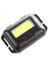 5x Cob LED Mini Kafa Işık Lamba Far Far 3 Mod Yağmur Geçidi Kafa El Feneri Dış Mekan Kamp Balıkçılık Siyah (Yurt Dışından) 4