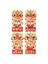 12PCS Kırmızı Zarflar Çin Kırmızı Zarf Şanslı Para Zarfı Çin Yeni Yıl Kırmızı Zarflar Yeni Yıl Kırmızı Paket (Yurt Dışından) 2