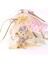 200PCS 9X12CM Sheer Drawstring Kalp Organze Takı Torbaları Düğün Partisi Noel Favor Çantaları (Altın) (Yurt Dışından) 4