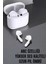 Beyaz Yeni Nesil Pro Bluetooth Kulaklık Yüksek Ses Kaliteli Anc Özelliği 2