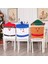 3pcs Noel Sandalye Kapak Festivali Süslemeleri Mutfak Yemek Sandalye Dekor Kapalı Santa Xmas Dekor (Yurt Dışından) 2