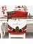 2 Paket Noel Sandalye Kapakları Santa &amp -Snowman Xmas Çıkarılabilir Sandalye Kapak Noel Evi (Yurt Dışından) 5