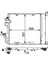 Mtxdpn Klima Radyatörü Kondenseri Opel Astra H 04 10 Zafira B 05 15 1.3-1.7-1.9 Cdti-Dt-Dth-Dtl 1