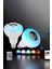 Kablosuz Bluetooth Hoparlör LED Lamba 4