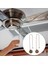 2pcs Tavan Fan Çekme Zinciri Seti Güneş ve Ay Desen Çekme Zincirleri Uzatma Bakır Boncuklu Top Fan Çekme Zinciri Süslemeli (Yurt Dışından) 5