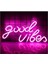 Iyi Vibes Neon Sign Düğün Duvarı Asma USB LED Neon Işık Işaretleri Yatak Odası Dekorasyon Odaları Için Gece Işıkları Dekor (Yurt Dışından) 3
