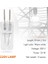4 220V 35W G5 3 Pin Güç Kaynağı Çift Halojen Ampul Sıcak Beyaz (Yurt Dışından) 4