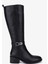 Kadın Hakiki Deri Siyah Topuklu Çizme 33 5030-1 Bn Czm SK25-26 Sıyah Tas Dr 1