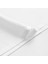 %100 Pamuk Percale Nevresim Seti 200X220 cm Beyaz - Juana Serisi 4
