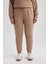 Regular Fit Jogger Kışlık Eşofman Altı Basic Düz Beli Lastikli Bağcıklı Cepli 10
