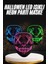 Hallowen Parti Maskesi Neon LED Işıklı Maske 3 Modlu Cadılar Bayramı Maskesi 2