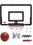 Metal Çemberli Basket Potası – Duvara Asılabilir Çocuk Basketbol Seti Toplu 5