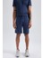 Slim Fit Dar Kesim Sporcu Standart Paça Şort V3030AZ23AU 9