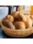 4x El Dokuması Sepet Hasır Sepet Ekmek Meyve Sebze Depolama Sepeti Için Yiyecek Servis Sepeti 25 x 8cm (Yurt Dışından) 5