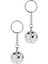 Disco Ball Keychain 96 Adet Disko Top Partisi Keychain 70S Disko Anahtarı Gümüş Ayna Top Keychain Ball Party (Yurt Dışından) 2